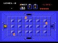 une photo d'Ã©cran de The Legend of Zelda sur Nintendo Nes